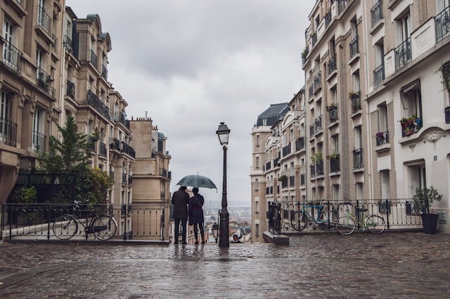 Paris regen